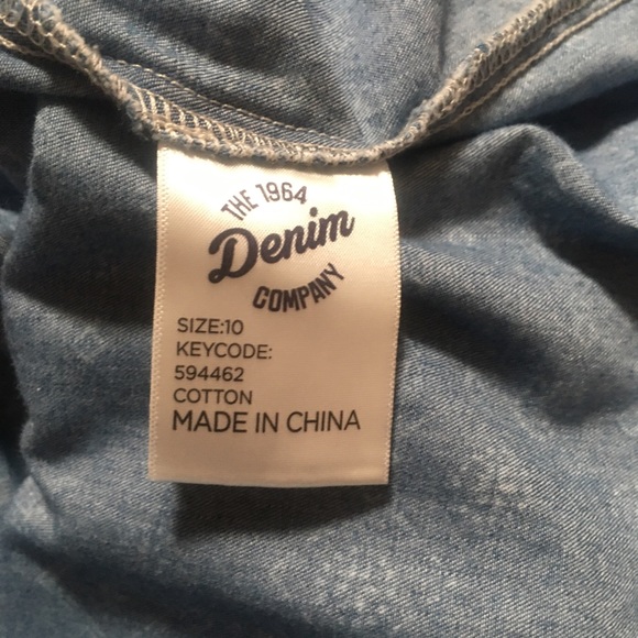 Denim Company* Size.10. Relaxed/casual/Boho style midi dress - Picture 10 of 12